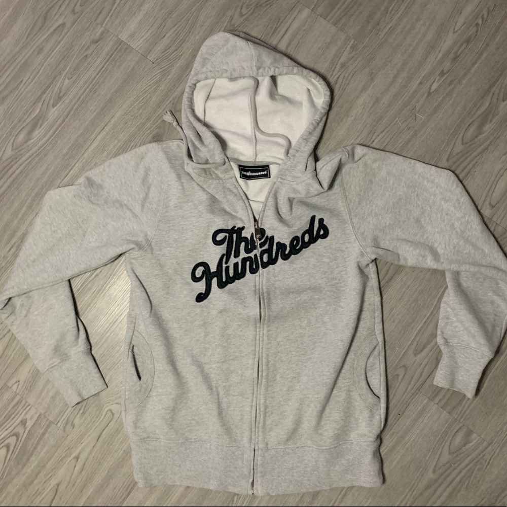 The Hundreds Zip Hoodie